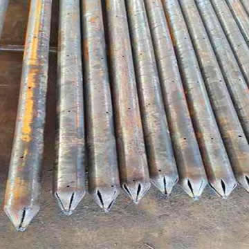 管棚管厂家108*8车丝打孔价位