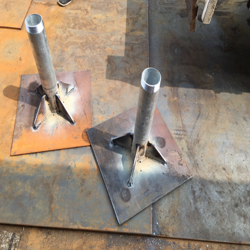 路基沉降板 500*500*8沉降板 观测沉